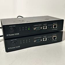 2x IP Power 9258 4 Port Web AC Power Switch Controller WORKING NOT FULLY TESTED picture