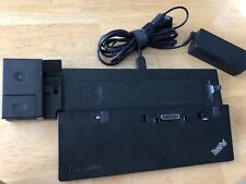 LENOVO ThinkPad Basic Docking Station 40A0 20V W/Charger  (From Maryland) picture