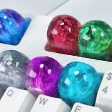 Handmade Water Grass Resin Backlit Key Cap For Cherry MX Mechanical Keycaps 1U picture