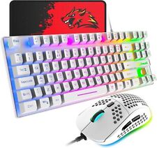 Wired Gaming Keyboard and Mouse Combo RGB Backlit 6400 DPI for Windows PC Gamers picture