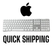 Genuine Apple USB Wired Keyboard + Ext. Rarely Used A1243 #2171 QUICK SHIPPING picture