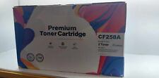 (2 PCS) Black Toner Cartridge CF258A Compatible w/ HP 58A for M404 MFP M428 M304 picture