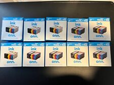 New HUGE LOT OF (10) onn. INK CARTRIDGES for 902XL Black & 902 Color for HP. picture