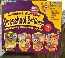 Adventure Workshop Preschool-2nd Grade NIB CD-ROM Award Winning 7 CD Set picture
