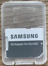 Samsung Micro SD, Micro SDHC, Micro SDXC Adapter with Plastic storage Case picture
