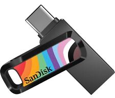 SanDisk 128GB Ultra Dual Drive Go USB Type-C Flash Drive, Rainbow Pride - SDDDC3 picture