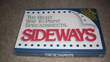 Vintage Right Way To Print Spreadsheets Sideways Version 3.3 Software 1990 NEW picture
