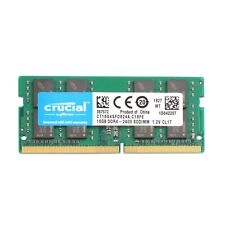 New Crucial 16GB DDR4 2400MHz PC4-19200 260Pins SODIMM Memory Ram CT16G4SFD824A picture