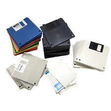 Floppy Discs Lot of 59 Blank Random Disks Diskettes 3.5