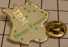 IBM DEMO FRANCE MAP CITIES vintage pin badge picture