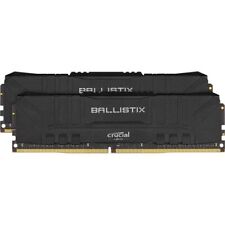 Crucial Ballistix 3200MHz DDR4 RAM Memory 16GB 16GBx1 BL16G32C16U4B Black picture