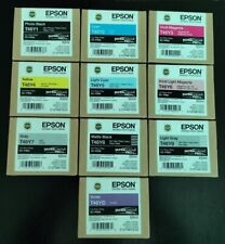 SET OF 10 EPSON SC-P900 INKS T46Y1-T46Y4-T46Y5-T46Y6-T46Y7-T46Y8-T46Y9-T46YD picture