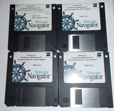 Vtg Netscape Navigator Version 3.0 For Windows 95/NT 3.5
