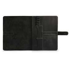 Genuine Leather Tablet Cover with Two Card Slots & Leather Pen / Pencil Holders picture