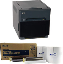 DNP QW410 4.5-Inch Dye-Sublimation Professional Photo Printer Essential Bundle w picture