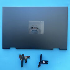 New For Dell Inspiron 5410 7415 2-in-1 LCD Back Cover Top Case Blue + Hinge picture