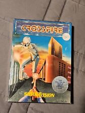 Crossfire Atari 400/800  Vintage 1981, New Mint in Sealed Box Hang tab picture