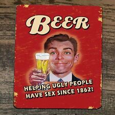 Mouse Pad Beer Helping Ugly People Have Sex Since 1862 #2 picture