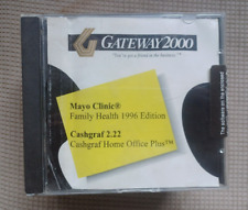 Gateway 2000 Mayo Clinic Family Health 1996 Cashgraf Home Office 2.22 CD NOS picture