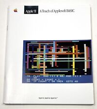 VTG 1986 Apple II A Touch of Applesoft BASIC OWNER'S MANUAL Instruction Booklet picture
