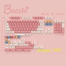 Anime BOCCHI THE ROCK 140 Keycaps PBT For Cherry MX Keyboard New Cherry Height picture