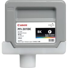 Genuine CANON PFI-301BK BLACK Ink Tank Cartridge Ink Jet - NEW IN THE BOX  picture