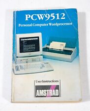 Vintage Amstrad PCW9512 Personal Computer Wordprocessor User Instructions  ST533 picture