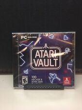 Atari Vault 100 Arcade And Atari 2600 Classics Computer PC DVD-ROM Game, New picture