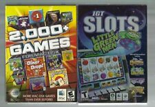 Little Green Men IGY Slots & 2,000 Games CD Roms For MAC Excellent Condition picture