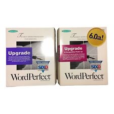 WordPerfect Upgrade Trade-up Version 6.0 & 6.0a For Windows 3.1 Unused Open Box picture