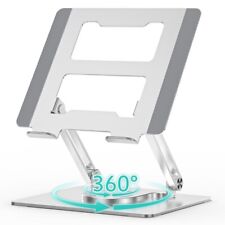 BoYata Laptop Stand for Desk, Adjustable Computer Stand with 360° Rotating Base picture
