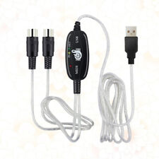  180 X2cm MIDI to USB Interface Keyboard Connection Cable Music Adapter picture
