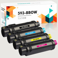 4 PACK Color 593-BBOW Toner Cartridge For Dell S2825cdn H625cdw H825cdw Printer picture