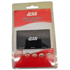 ICAN USB 3.0 All in One Card Reader WIN 8 Vista XP systems picture