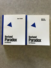 Borland Paradox 4.5 for Windows 3.1 Workgroup Edition 3.5