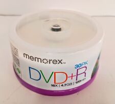 Memorex DVD+R 120 Min 16x 4.7 GB (30-Pack) New ITEM- Sealed picture