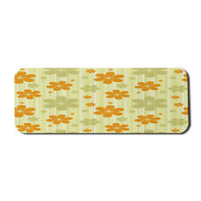 Ambesonne Soft Floral Rectangle Non-Slip Mousepad, 31