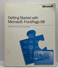 Getting Started with Microsoft FrontPage98 User Manual Only picture