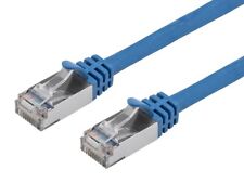 Monoprice Cat7 Ethernet Patch Cable - 100 feet - Blue | Flexboot RJ45  Stranded picture