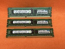 Lot of 3 Samsung 4gb 1RX4 PC3L-10600R M393B5270DH0-YH9Q9 (For Server Only) picture