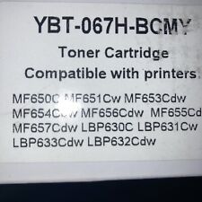 Compatible With Canon 067 High Yield Laser Toner Cartridges. BCMY picture