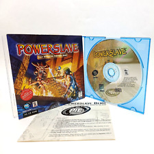 Powerslave PC CD-ROM Fully Interactive 4 Level DEMO w/Manual 1996 VERY GOOD PLUS picture
