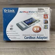 BRAND NEW D-link AirPro 2.4GHz Wireless Adapter Cardbus DWL-650 picture
