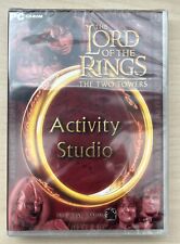 RARE The Lord Of The Rings The Two Towers Activity Studio for PC Collectible picture