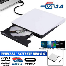 Slim External USB 3.0 CD DVD RW ROM Writer Drive Burner Reader Player PC Laptop picture