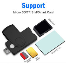 UTHAI X02 USB SIM Smart Card Reader For Bank Card CAC ID SIM SD TF/Micro SD picture