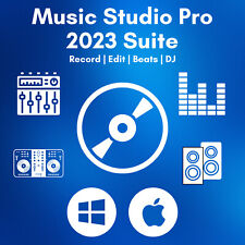 Music Studio PRO 2023 - Record, Edit, Beat Making, DJ & Production Software CD picture