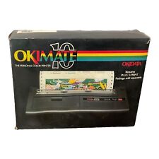 Vintage okimate 10 personal color printer atari commodore With Box UNTESTED picture