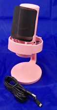 Fifine AmpliGame A8 USB Desktop RGB Mic For Streaming Podcasts / Gaming Pink picture