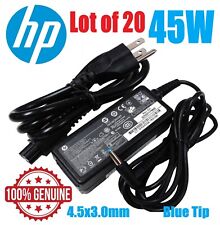 LOT 20 Genuine HP ProBook 440 G3 G4 G5 450 G3 G4 AC Adapter Charger 45W Blue Tip picture